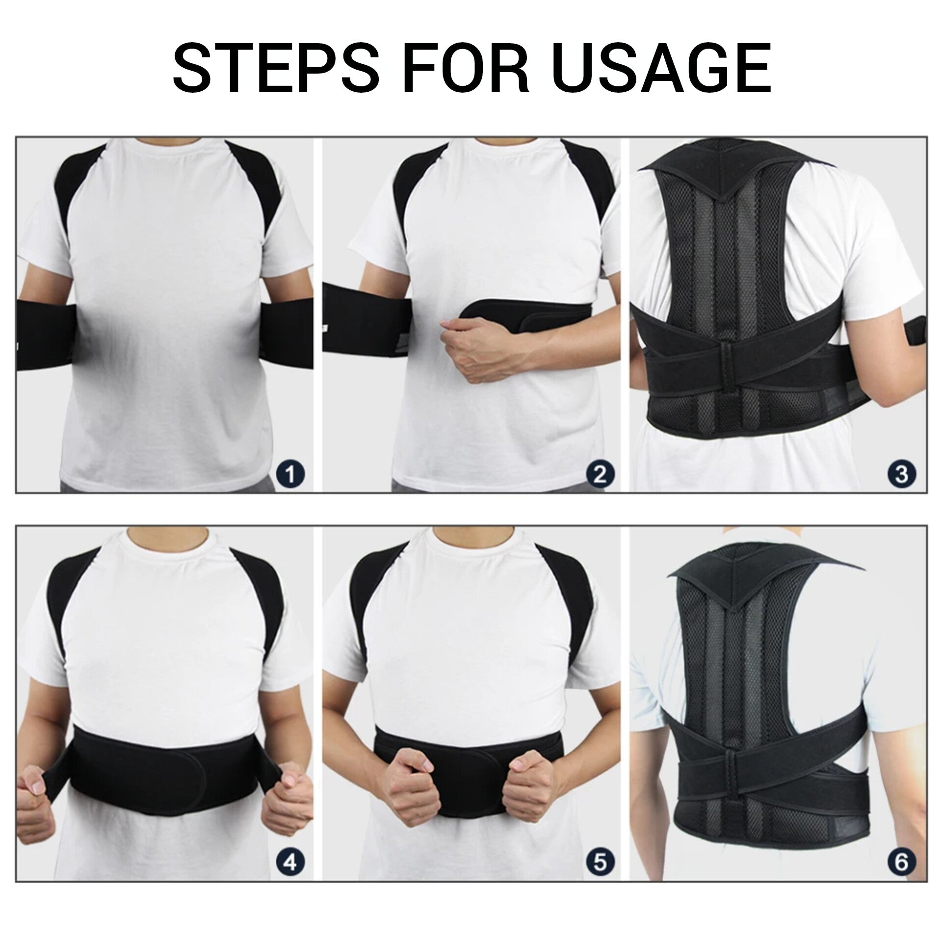 Back Posture Corrector Brace